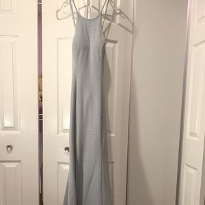 Prom Dress! Size 4! Beautiful blue/gray color!